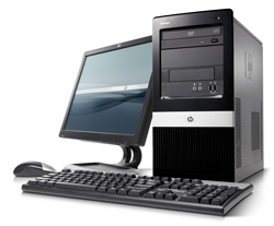 HP TCR DX2400 NN699ES C2D E7400 2GB 250GB DOS MT